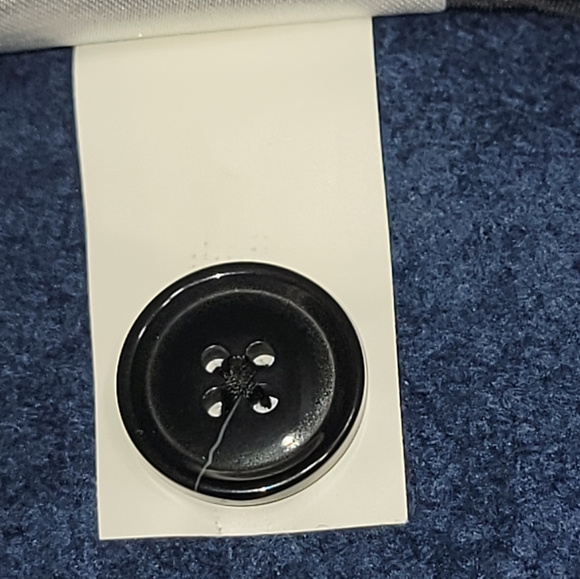 NWT Banana Republic Textured Knit Boyfriend Indigo Women's Blazer Size 2P - Picture 8 of 12